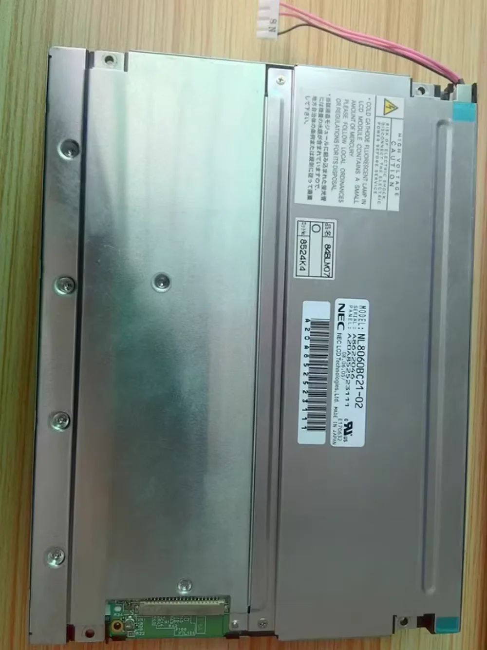 

NL8060BC21-02 original 8.4-inch LCD screen in stock