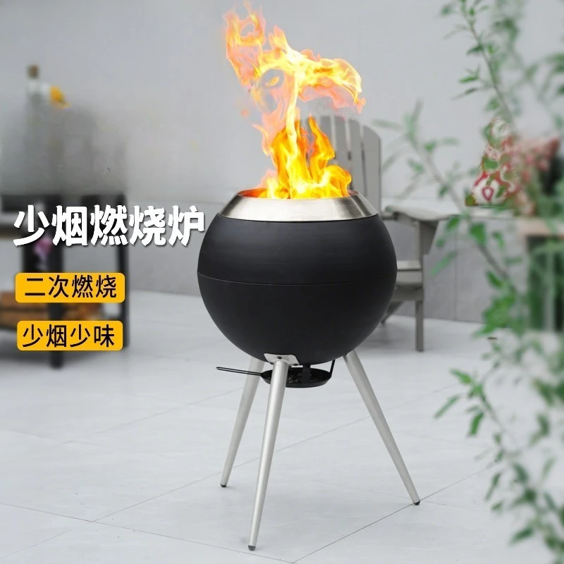 Outdoor garden grill, patio grill, fire rack non-smoking