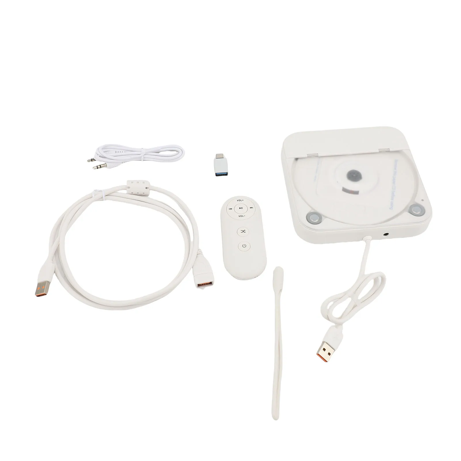 

Автомобильный внешний CD-плеер Компактный USB-космический портативный автомобильный CD-плеер для телевизора Компьютер Портативный автомобильный внешний CD-плеер