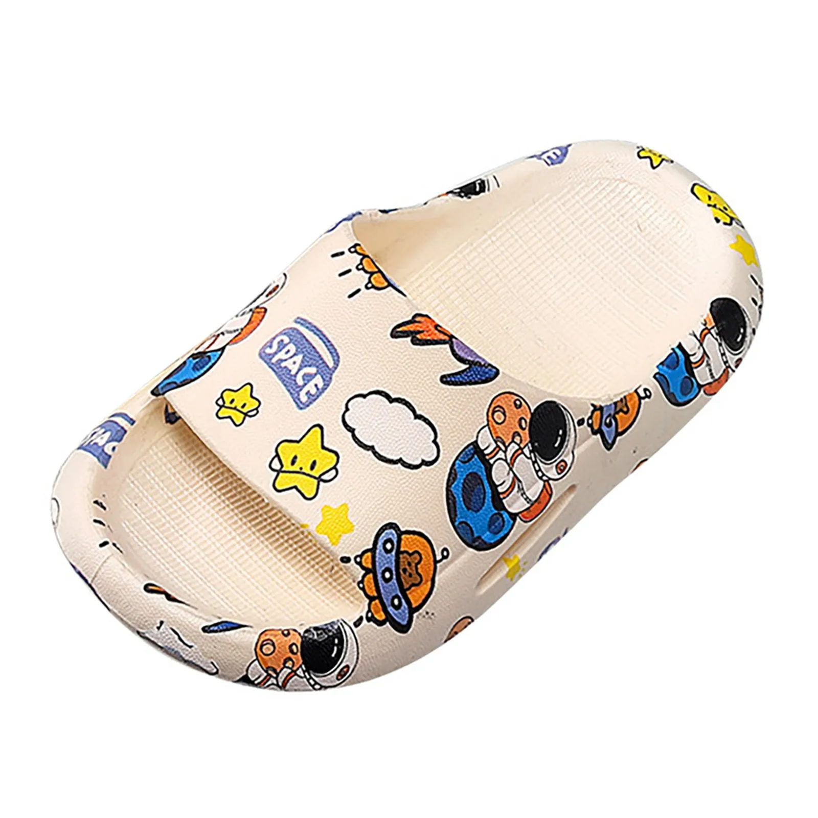 Children Cartoon Astronaut Flat Sandals Summer New Varieties Non-slip Comfortable Bathroom Chanclas Cartoon Children Slippers