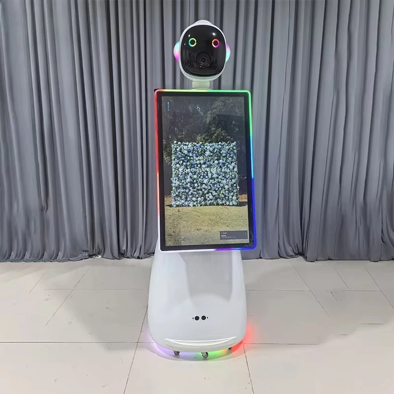 Photobooth Robot Photography Robot Photography Rotating Selfie Robot Photobooth Trade Show