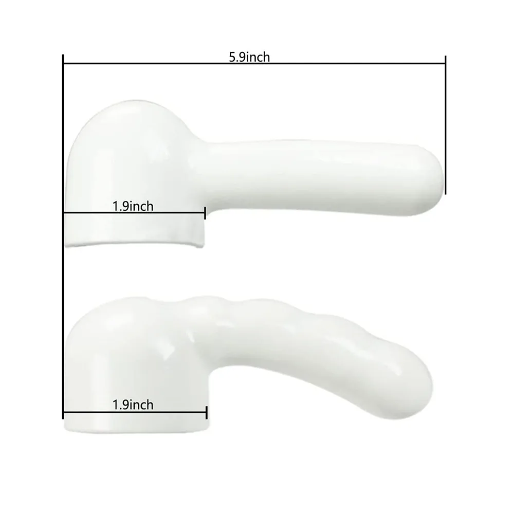 Accesorios de varita mágica de masaje Hitachi medianos aptos para HV-260 270 280, diámetro del orificio 5cm/2,0 pulgadas