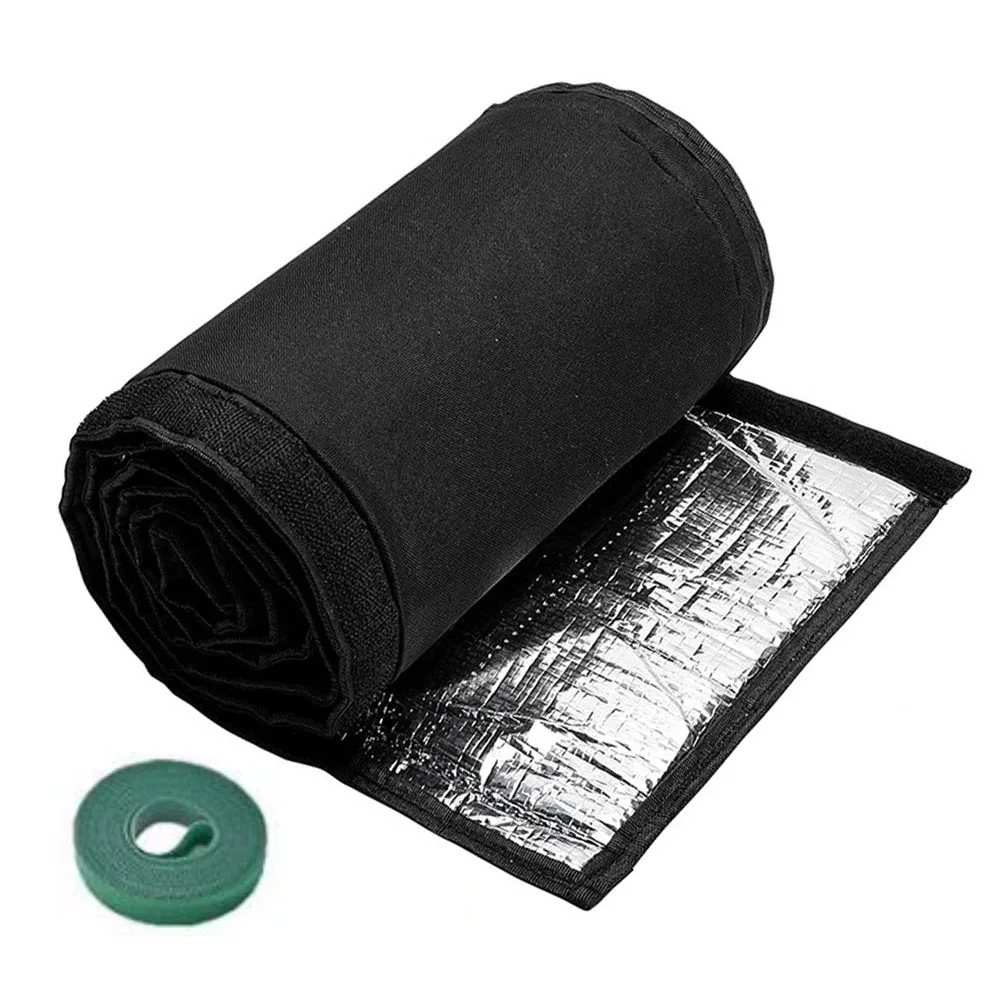 3 Layers HVAC Pipe Insulation Sleeve with Waterproof 600D Oxford Cloth and Aluminum Foil for Protecting Outdoor Copper Pipes