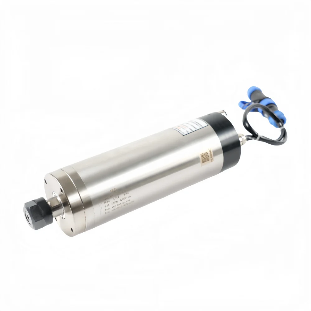 

HQD 2.5Kw High Speed and High Torque Permanent Magnet Synchronous Automatic Tool Change Spindle Motor GDK80Y-15Z/2.5