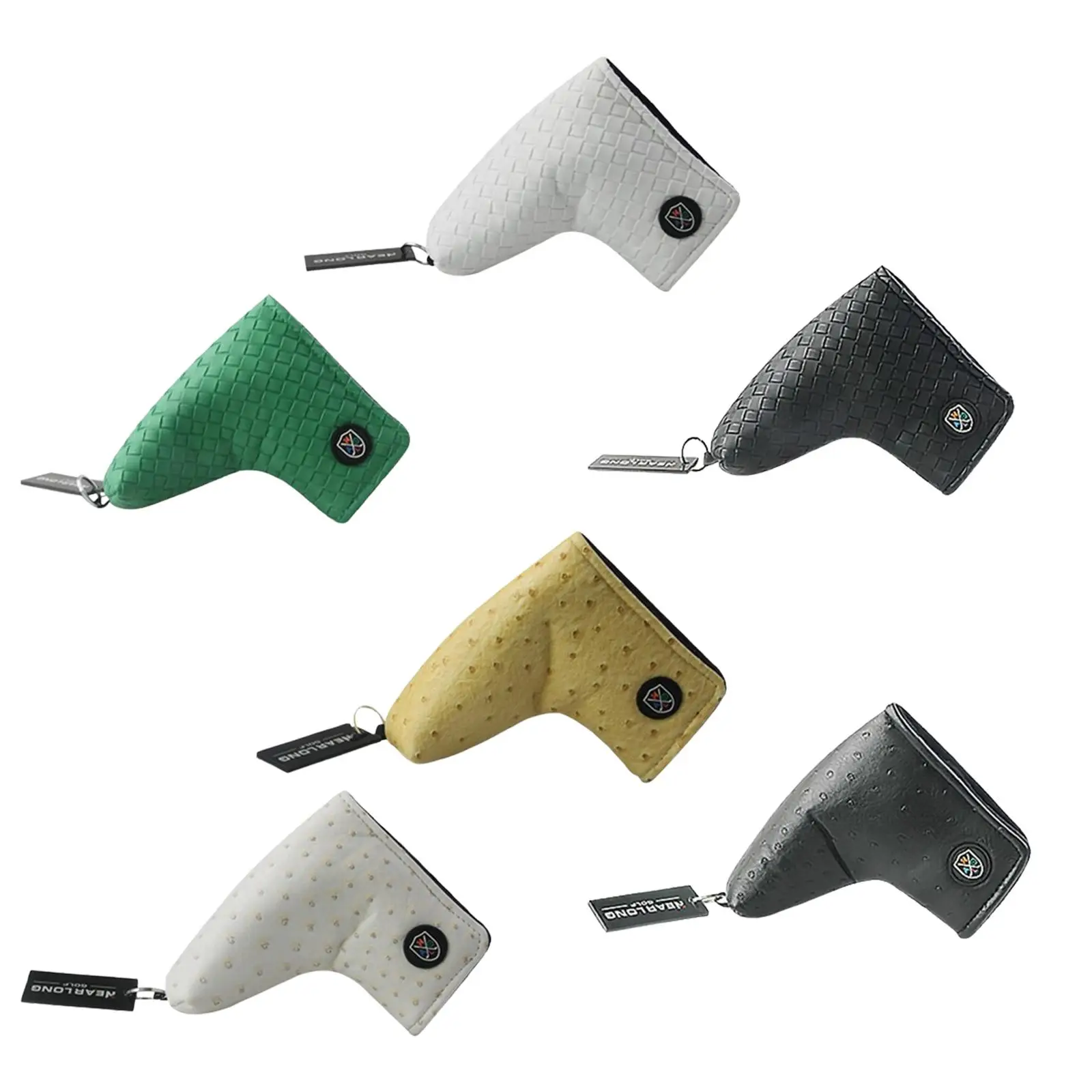 

Golf Putter Headcover Soft Plush Golf Club Cover Lightweight Waterproof Golf Accessories for Training