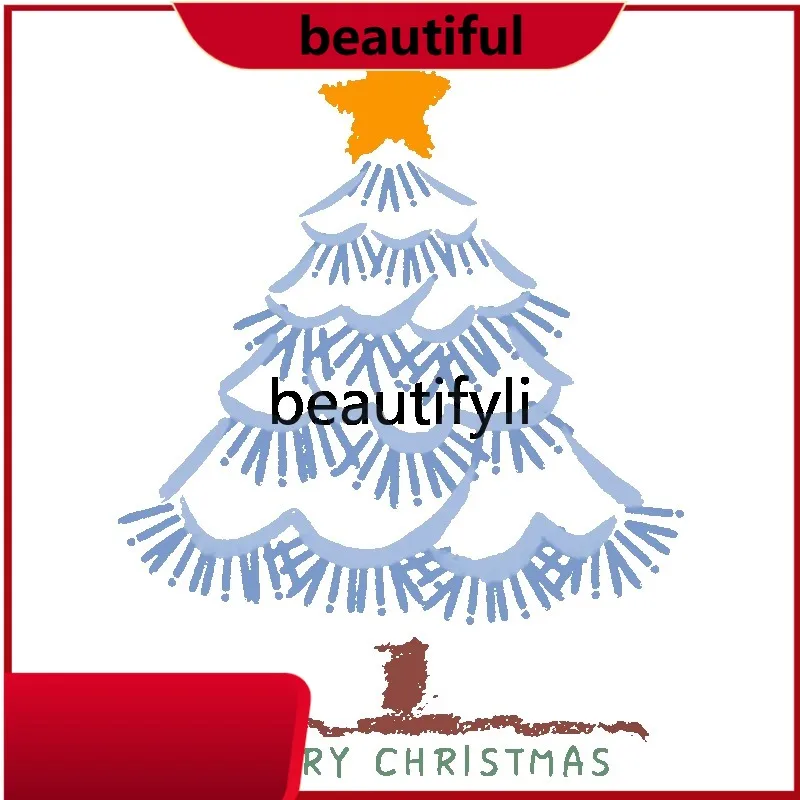 

Christmas tree stickers, static Christmas glass stickers, shop window scenes, Christmas decorations HH