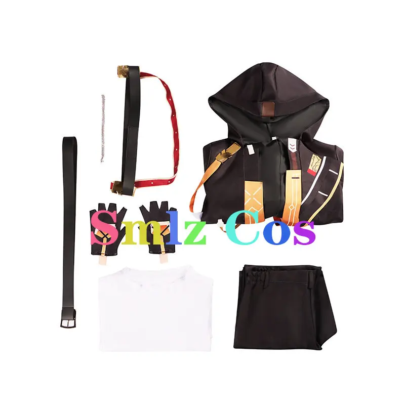 Trailblazer Cosplay Game Honkai Star Rail Costume Wig Anime Men Uniform Suit Halloween Party Masquerade Costume Set