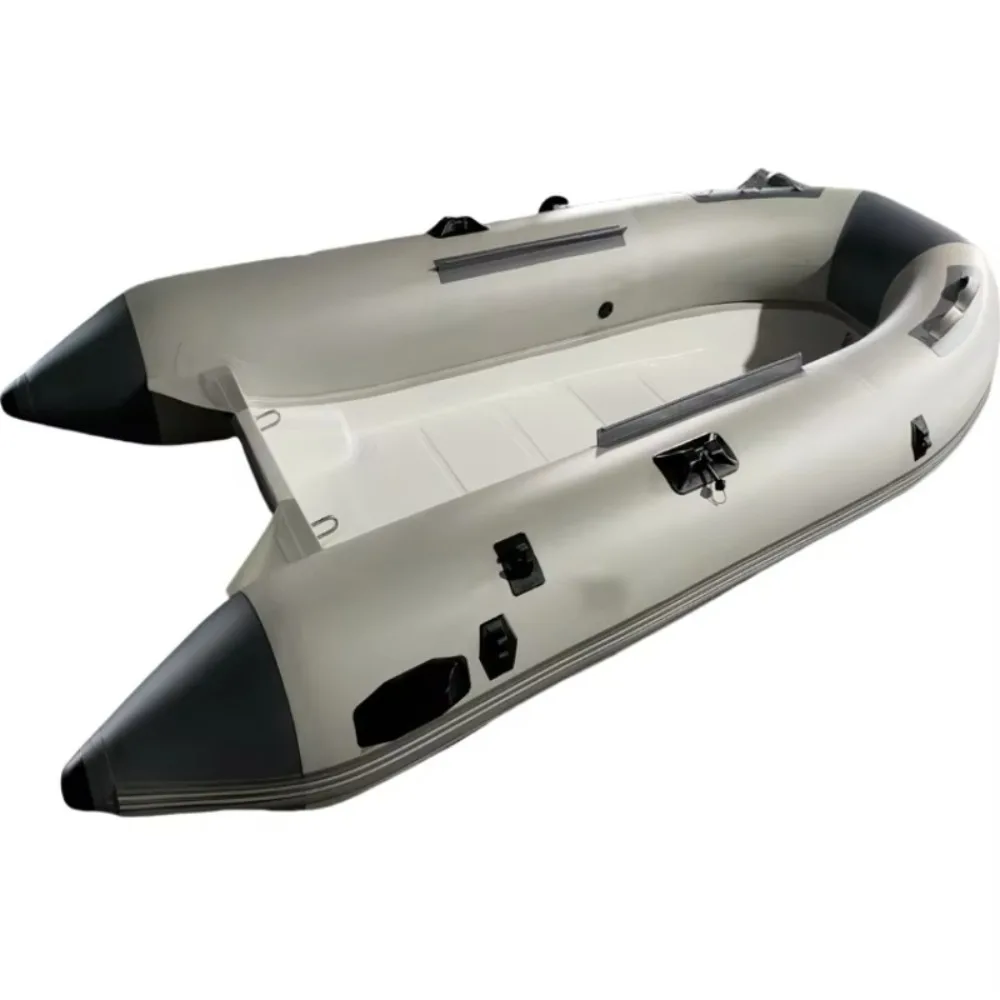 

2026 3.3m(11ft) Deep V Fiberglass Hull RIB330 Boat PVC Inflatable High Speed Fishing Boat for Sale