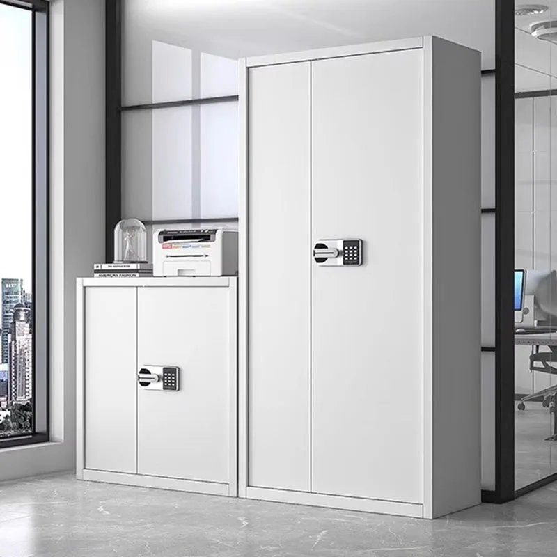 Designer Rangement Filing Cabinet Compact Drawers Large Shelves Display Office Cupboards Doors Tall Armoires De Salon Furniture