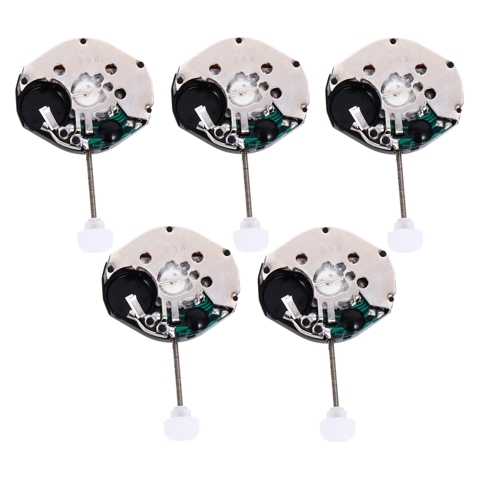 

5 Pcs Quartz Watch Movement Replacement Wristwatch Parts Clock Fittings Repair Tools Lightweight Compact Easy Install Direct