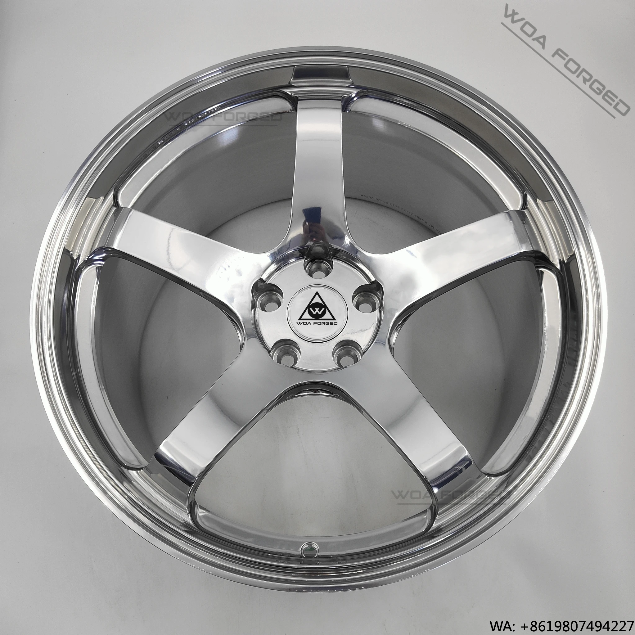 

Advan GT Racing Polished Wheel for M2 F80 F82 F90 E46 E92 M3 M4 F30 G20 G30 G80 G82 330i M340i Forged Rim 5x120 5x112 Supra