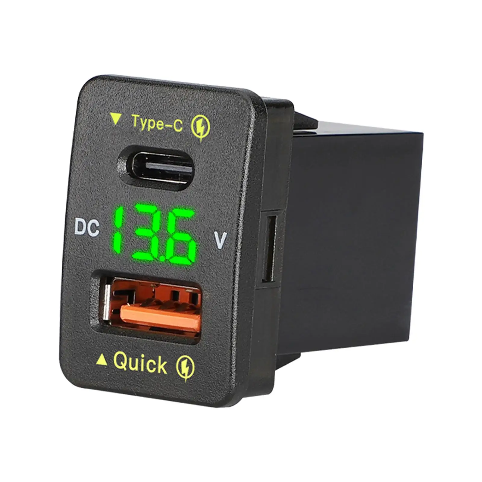 36W Fast Charging Car Phone Charger Adapter Dual USB Quick Charge Multiple Protections for Vehicles