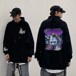 Rapper Mf Doom Madlib Madvillain Graphic Hoodie Men's Casual Vintage Streetwear Men Hip Hop Sweatshirt Man Oversized Pullover