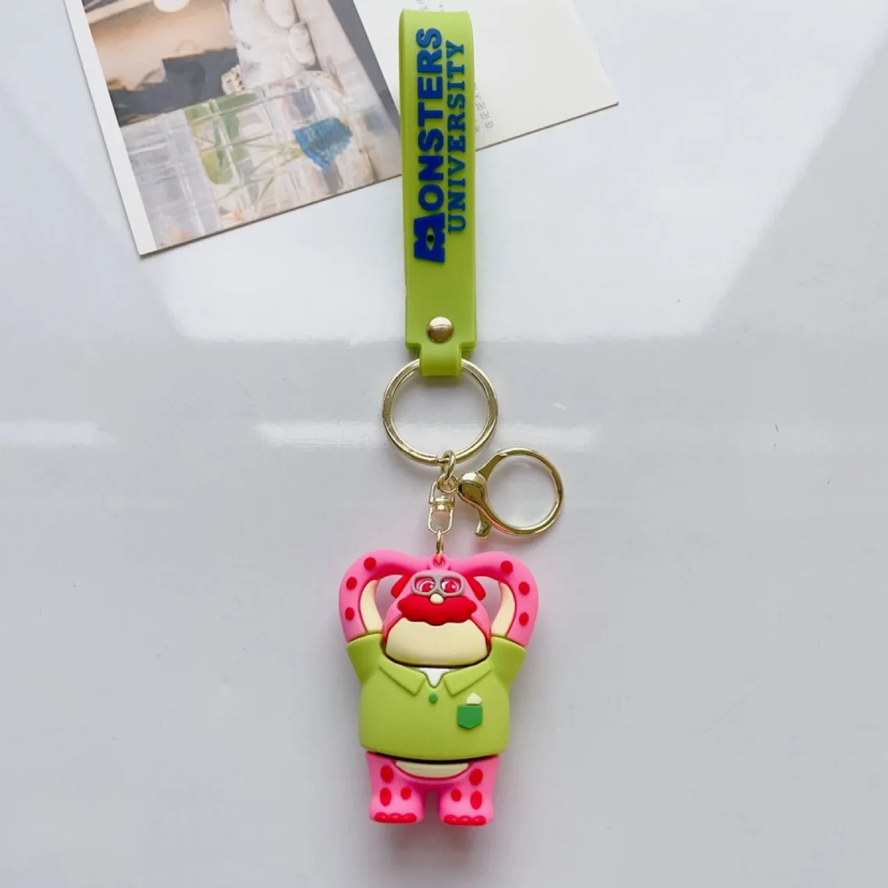 Disney Cute Cartoon Monsters University Keychain Pendant Car Backpack Accessories Special Gift for Kids Friend