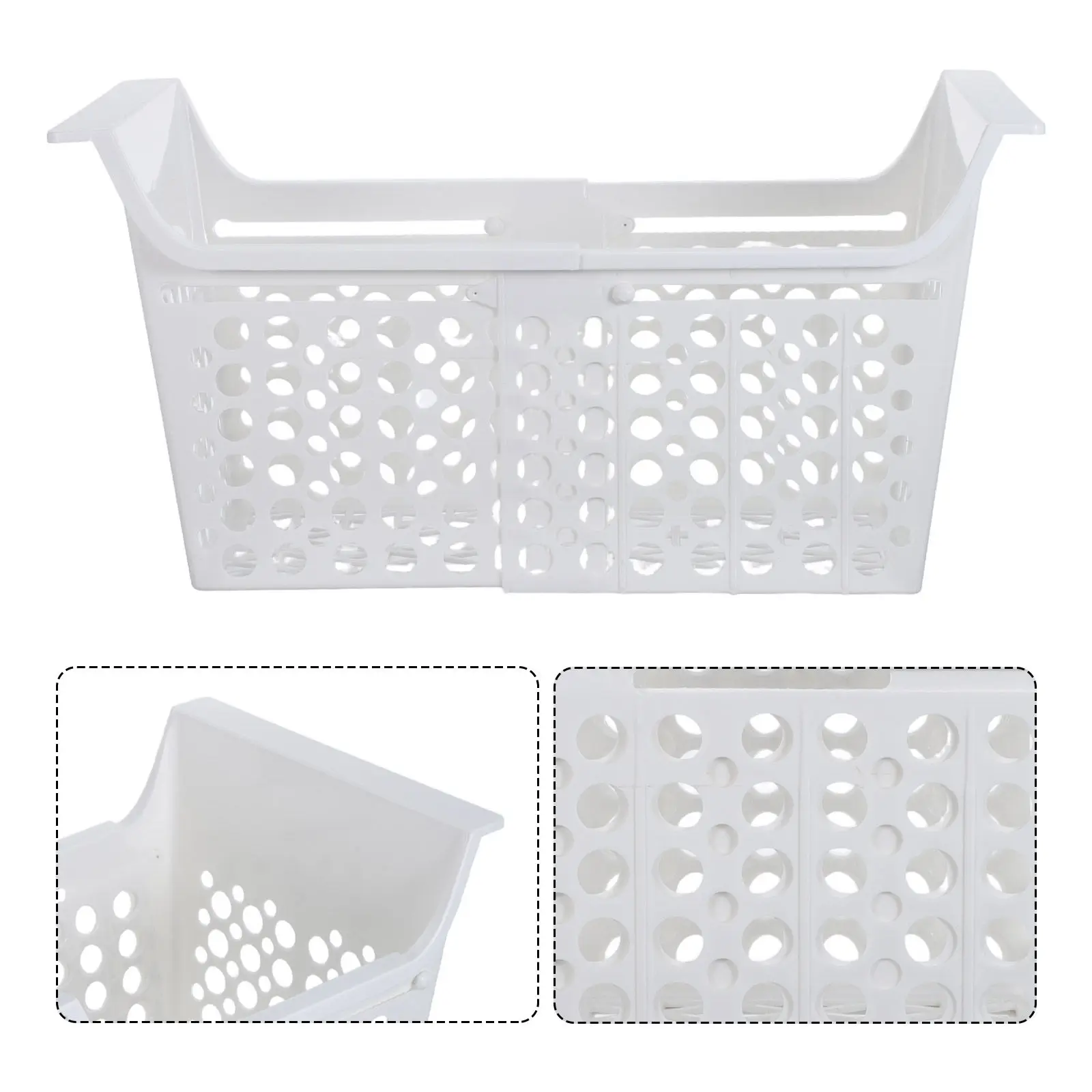 Adjustable Expandable Freezer Basket Wire Chest Freezer Organizer Bins Compatible Nonslip Plastic Storage Solution