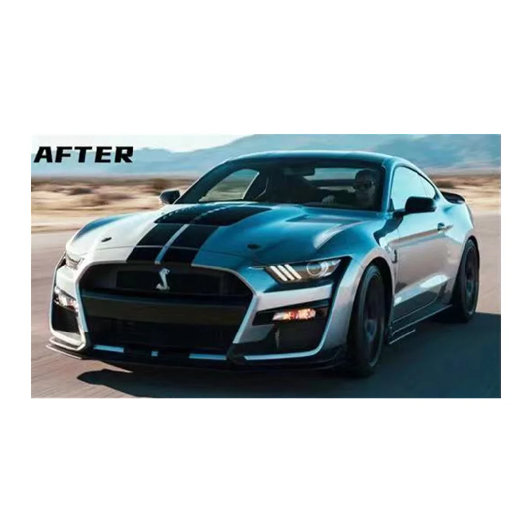 

Suitable for Ford Mustang 2018-2020 upgrade to GT500 shelby body kit front and rear bumper side skirt front lip rear diffuser