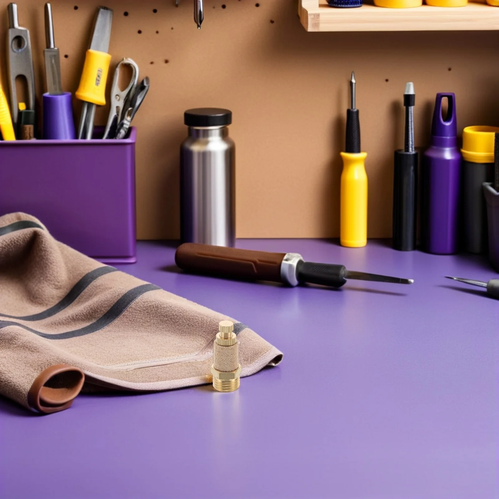 

5Pcs Pneumatic Muffler Brass Exhaust Noise Reduction Air Compressor Accessories Air Hose Fitting Compressor Muffler