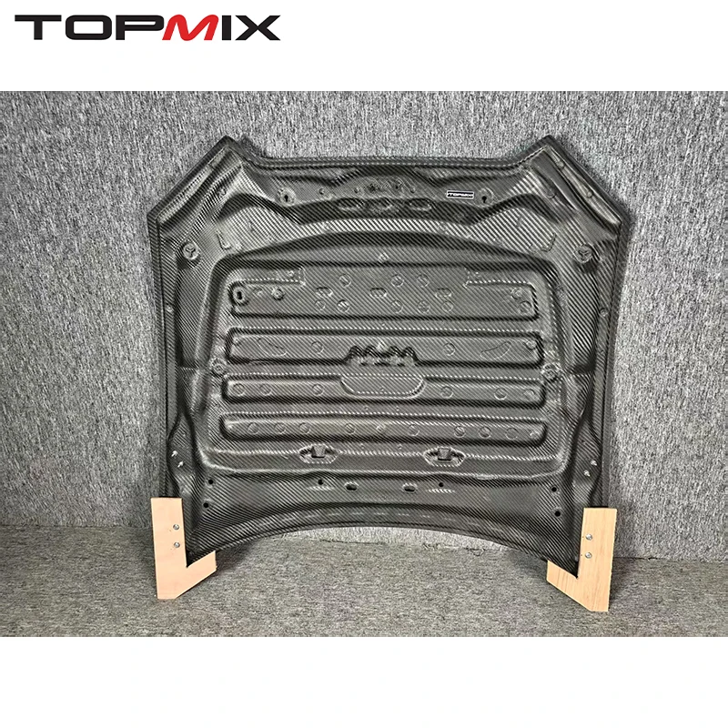 

Капот двигателя TOPMIX из карбона в стиле OEM для Mazda MX-5 IV ND (2015+) (легкий, черный, внешний тюнинг)