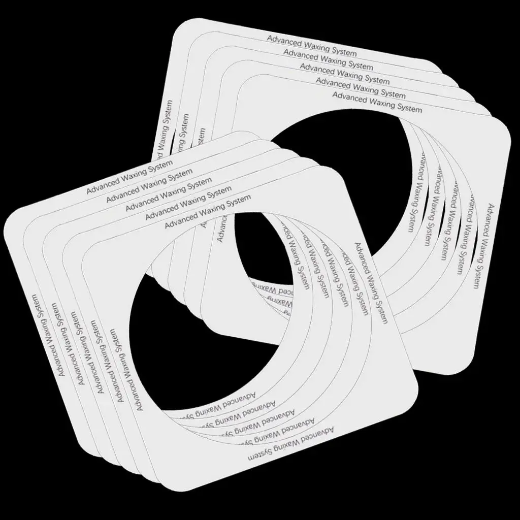 Protective Wax Collars for Wax Heater Pot Disposable Paper Rings Clean Easy Waxing Supplies