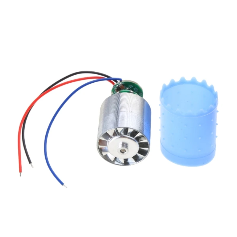 Mini Motor Efficient 12V Motor Speed 80,000RPM Brushless Motor Efficient Cooling Solution 4.5A for Bladeless Airflows KXRE