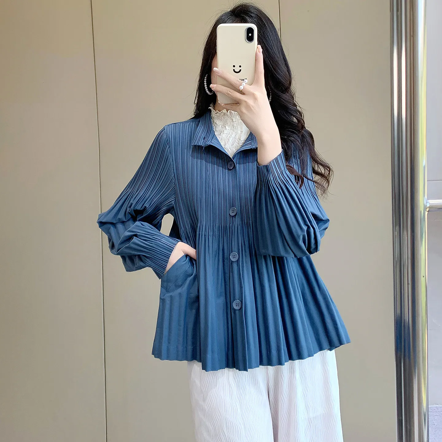 Blue jacket