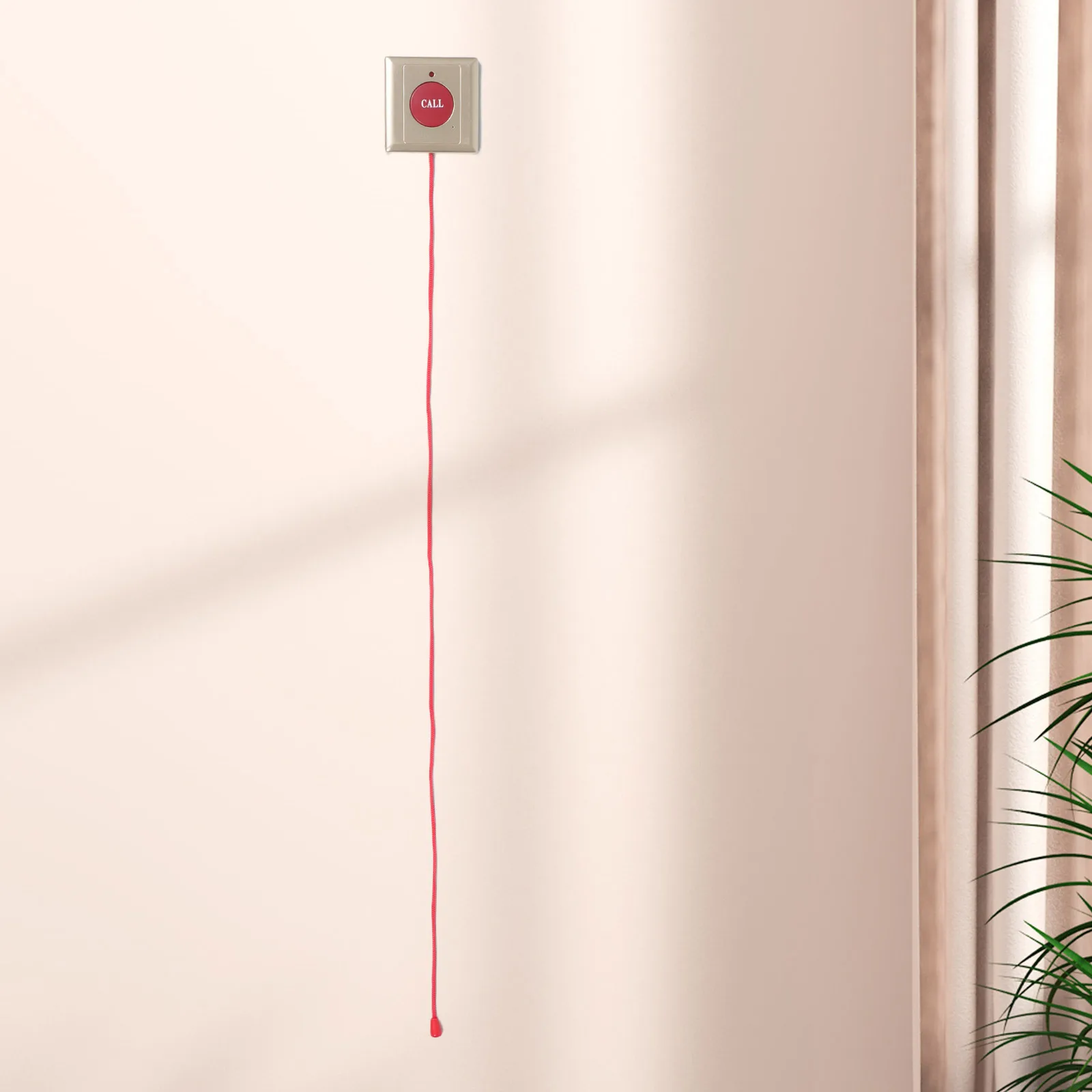 Bouton d'appel Sos pour personnes âgées, 1 pièce, alerte d'urgence, cordon de traction, système d'alarme de sécurité, dispositif pour la maison