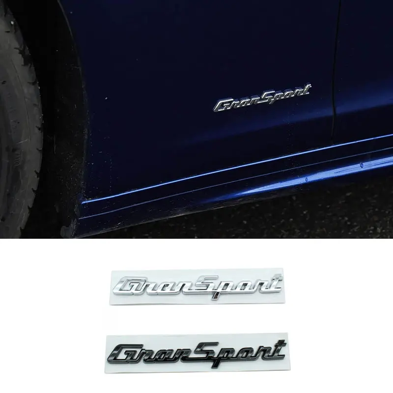 

Gransport Labeling Car stickers for Maserati Ghibli President GTS Body leaf panel mark side logo refit accessories decals