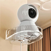 Universal Non-Drilling Wall Mount for CCTV Camera - Durable and Space-Saving Storage Holder