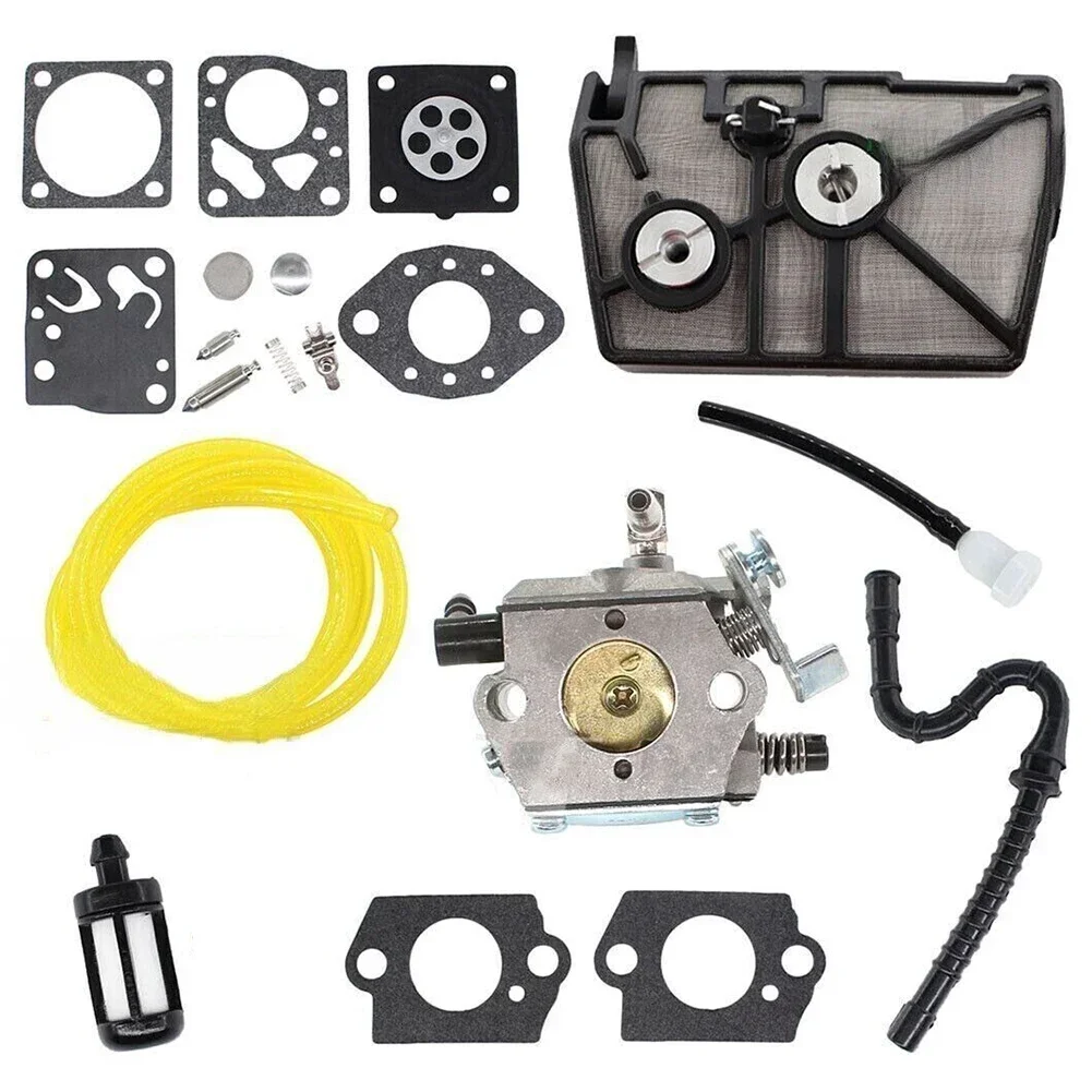 028 Super Air Filter 028AV Carburetor Kit For Chainsaw Maintenance Steel Material Compatible With 028 Complete Repair Kit