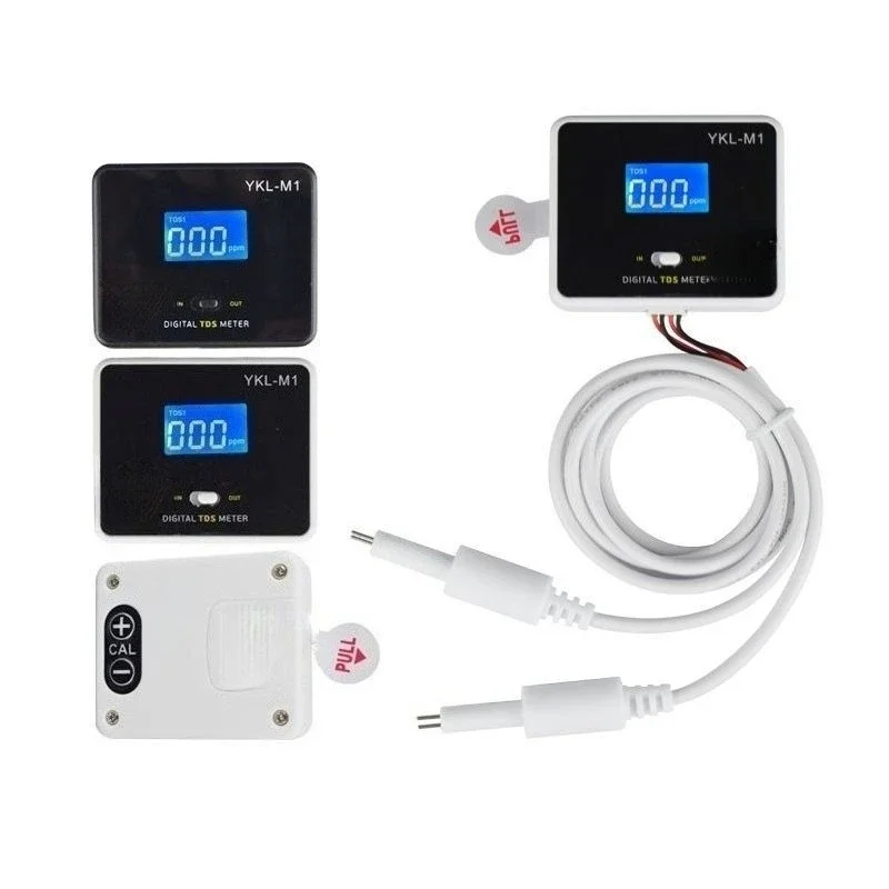Water quality detection probe, titanium alloy probe high definition with digital display function
