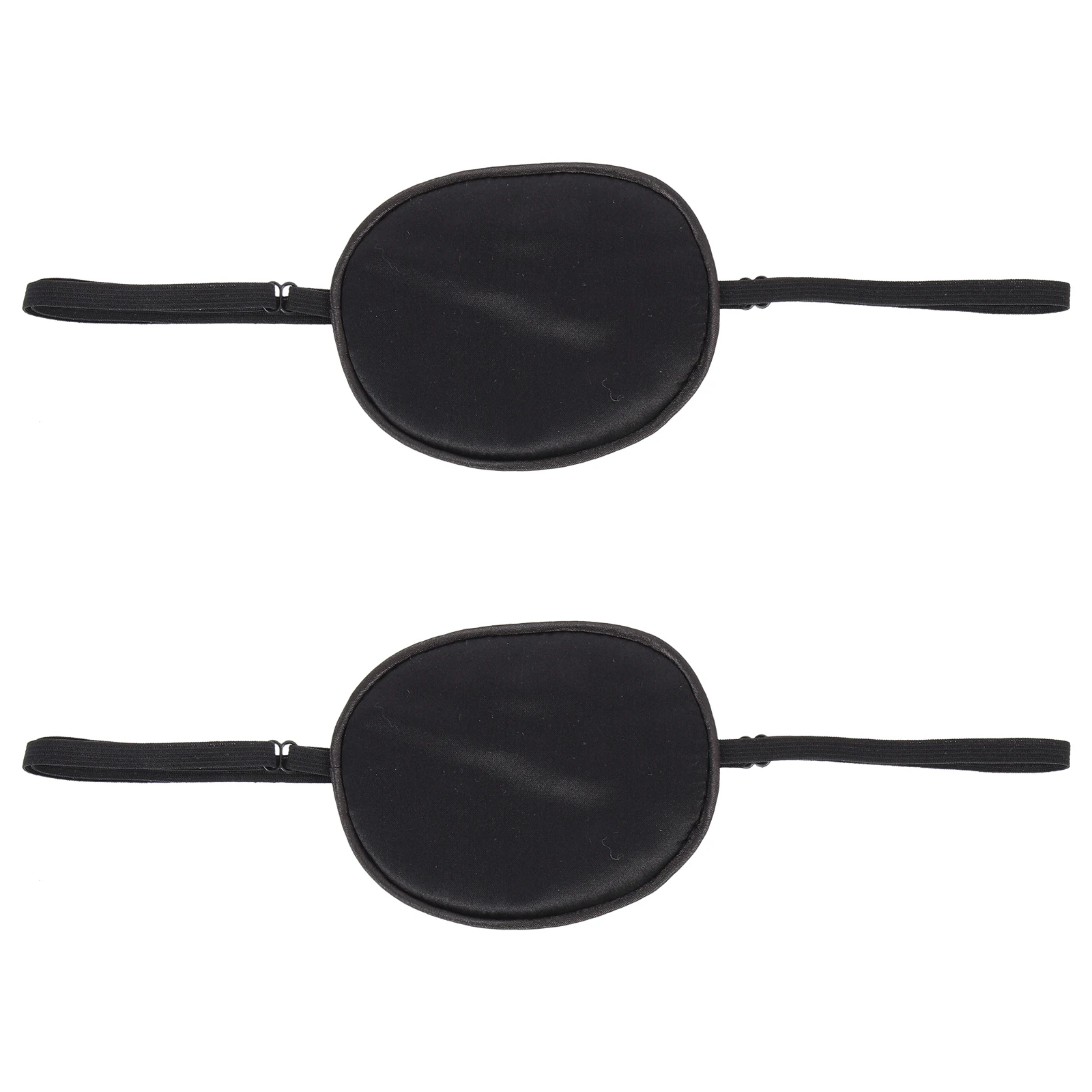 

2Pcs Eye Patches Silk Material Breathable Comfortable Absorbent Block Light Completely Daily Accessory
