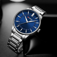 CURREN 8430 Fashion Quartz Wristwatches Top Brand Luxury Simple Men's Watches Waterproof Luminous Clock Men Classic Business