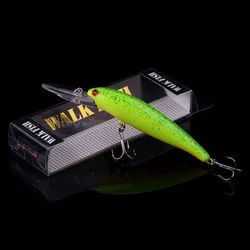 WALK FISH-señuelo de pesca profesional, cebo duro Artificial, Wobbler, Minnow, Lucio, 115MM, 11,6G, nuevo