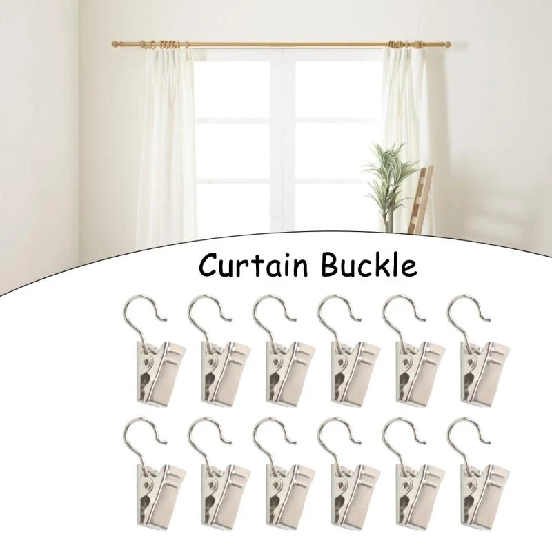

100pcs Curtain Clip Hooks for Household Use Craft Display Party Decors