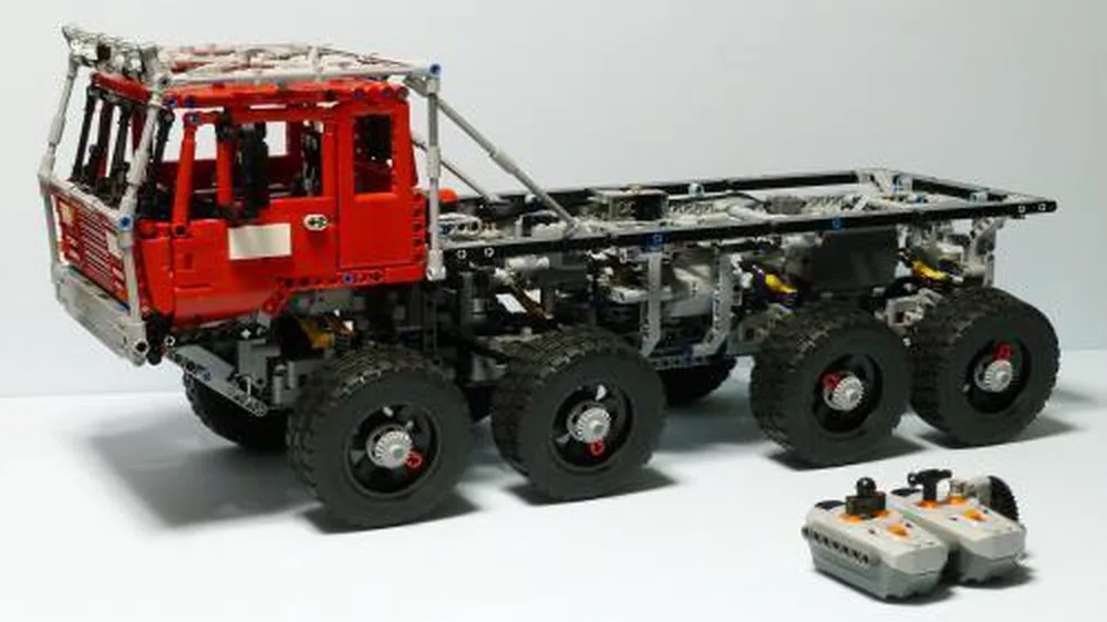 2527 pcs Tatra 813 Trial Truck 23012 the mechanical group series of building block for Children Toy Bricks for Kids