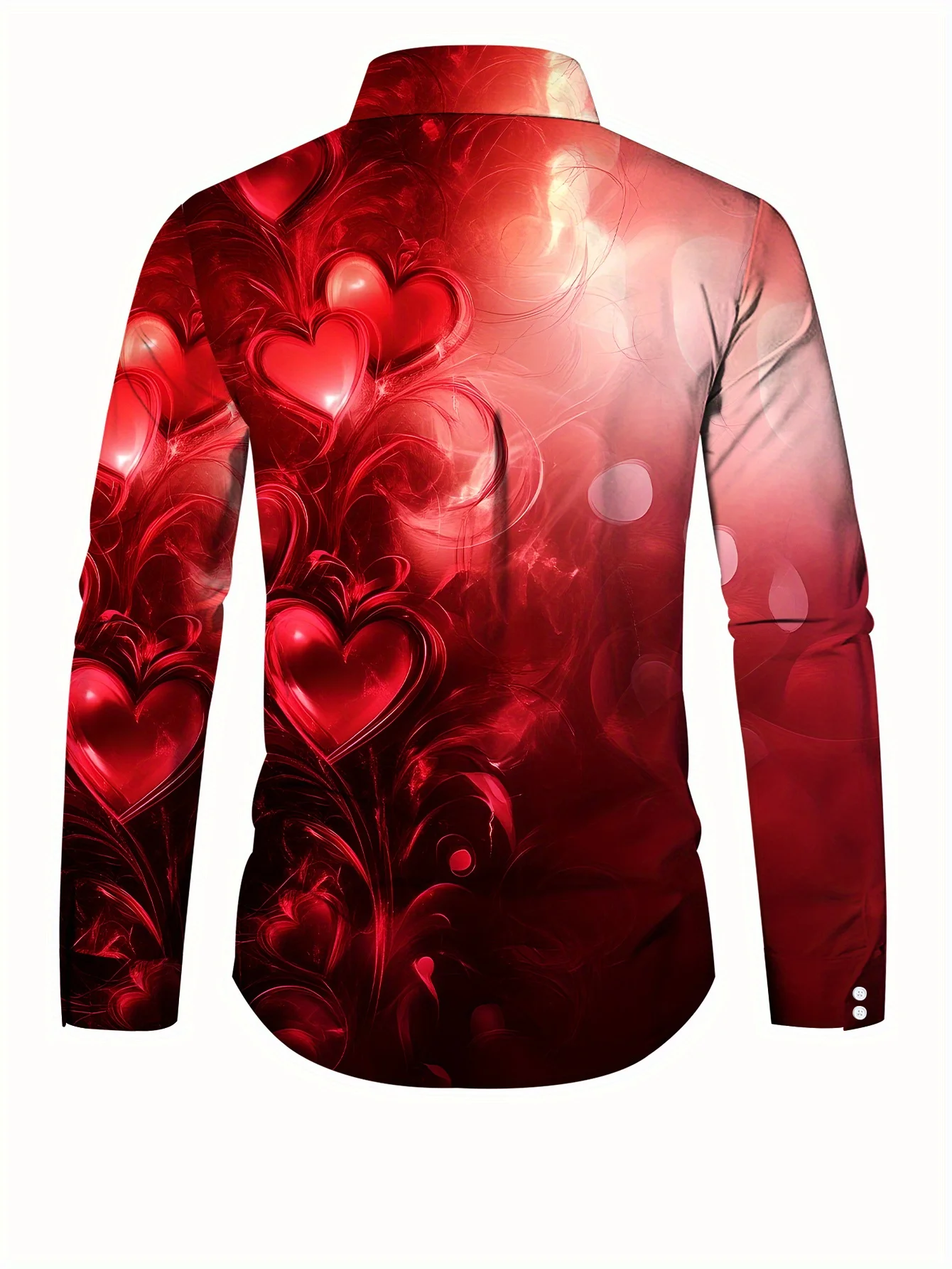 Men'S Stylish Long Sleeve Print Button-Up Shirt - Vibrant Floral & Geometric Design 2025
