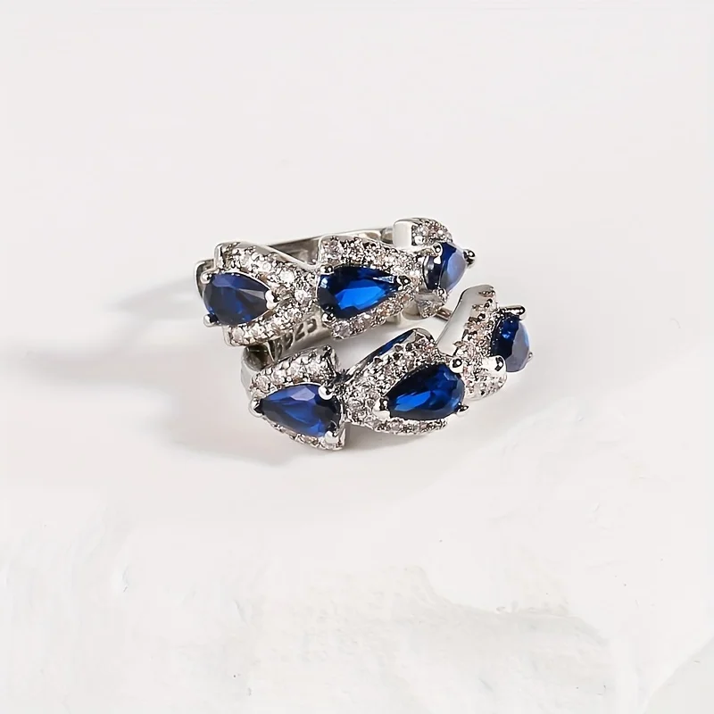 زوج واحد من أقراط الياقوت اللامعة - بريق اللؤلؤ الطبيعي، تصميم خفيف الوزن ومتعدد الاستخدامات، هدية رائعة للعطلات للنساء