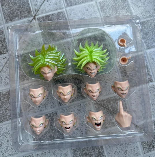 ألعاب Dko لعبة دراغون بول زد الوحش العرافة كونغ ستوديو سوبر سايان برولي B010L B011L إكسسوارات الرأس تمثال أنيمي الهدايا اللعب