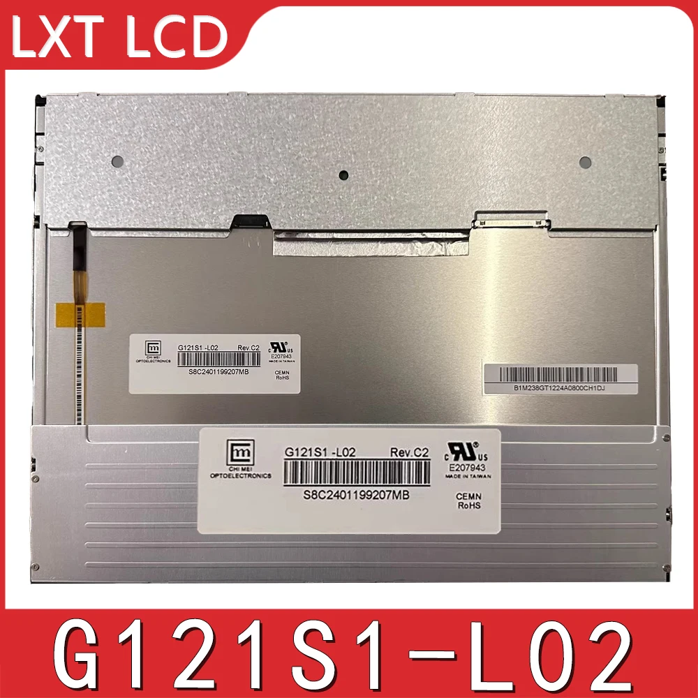 

G121S1-L02 Original New G121S1 L02 L01 G121S1-L01 12.1 Inch C1 C2 C3 C4 LCD Display Screen Panel