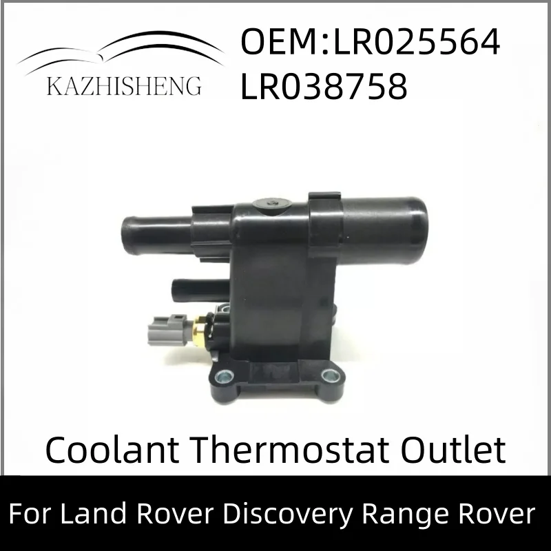 

LR025564 LR038758 Coolant Thermostat Outlet For Land Rover Discovery Range Rover