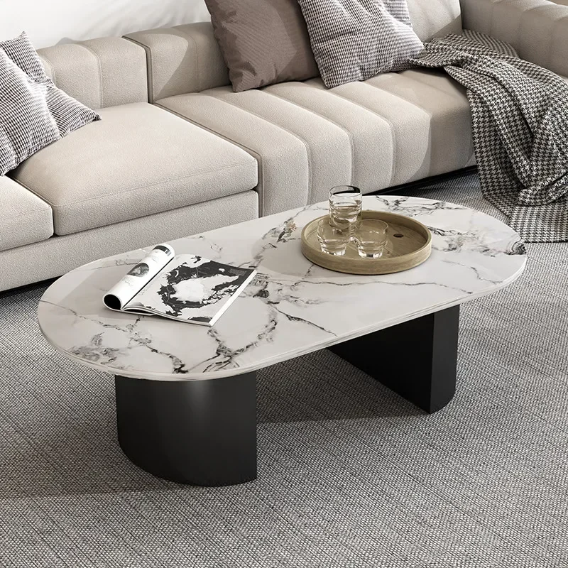 

Oval Design Coffee Tables Wood Modern Nordic Luxury Coffee Tables Round Minimalist Table Basse De Salon Furniture Living Room