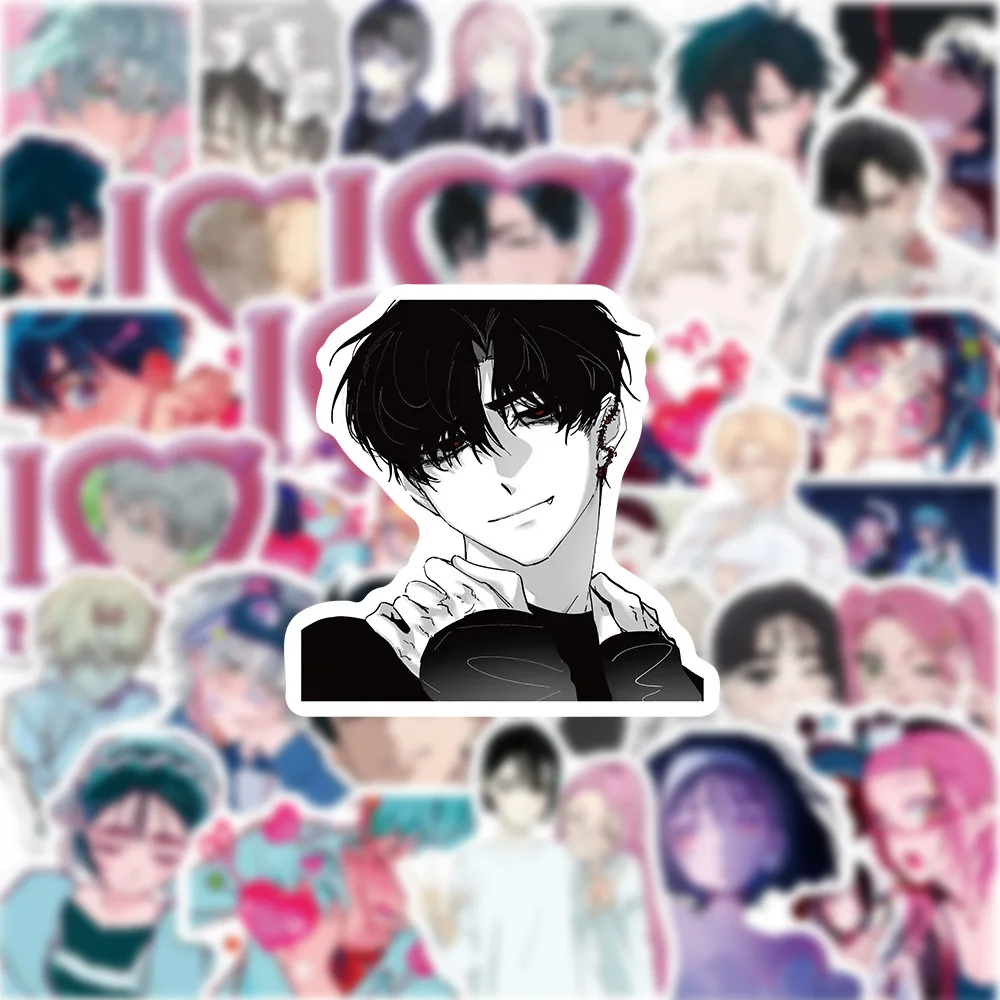 52PCS ALIEN BÜHNE Cartoon Aufkleber Lustige Anime Graffiti Dekoration DIY Kinder Spielzeug Koffer Kühlschrank Laptop Gitarre Auto Fahrrad Aufkleber