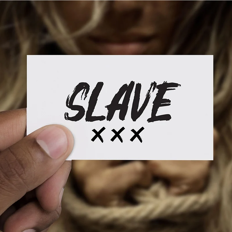 Slave - Temporary Tattoo for Hotwife, 10pcs a Lot.