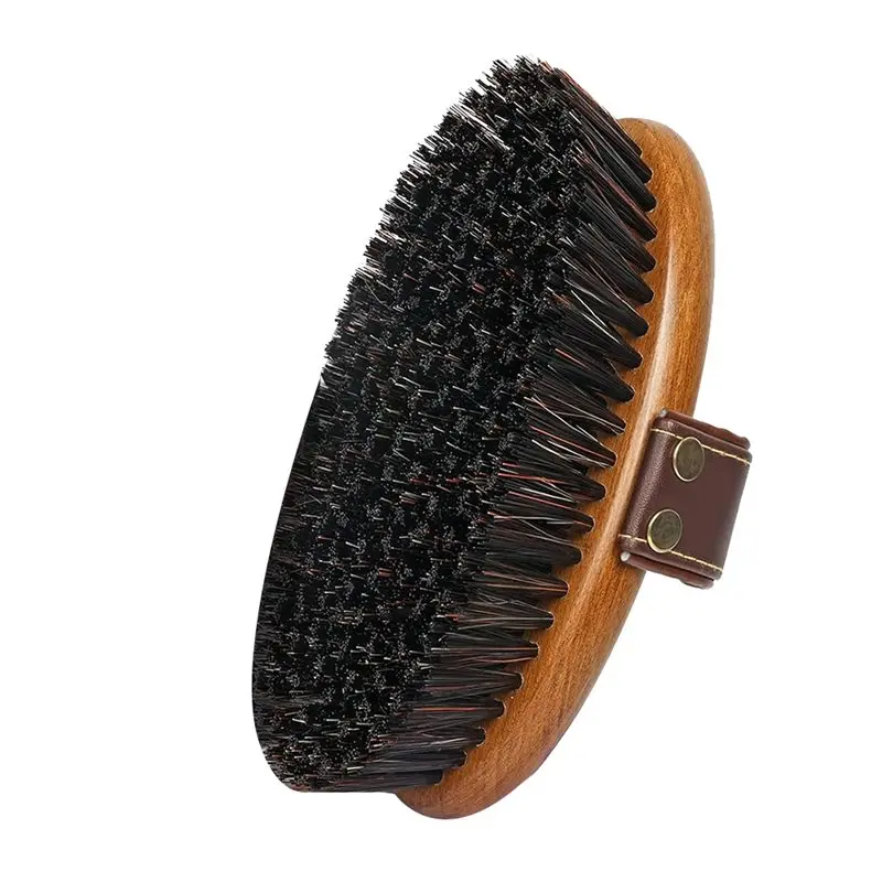 

ABBO-Equine Stiff Body Horse Brush. Equine Grooming Tools. Effortlessly Removes Mud, Sweat And Dirt From Your Horses Hair.