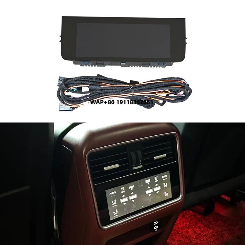 

2018-2023 9Y0 Car Modification Bodykit Car Upgrade Rear air Conditioning Panel Vent Temperature Control for