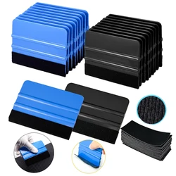 20pcs/set Vinyl Wrap Squeegee with Fabric Felt Car Window Film Tint Tool Decal Applicator Scraper Tool Wallpaper Smoothing Tool