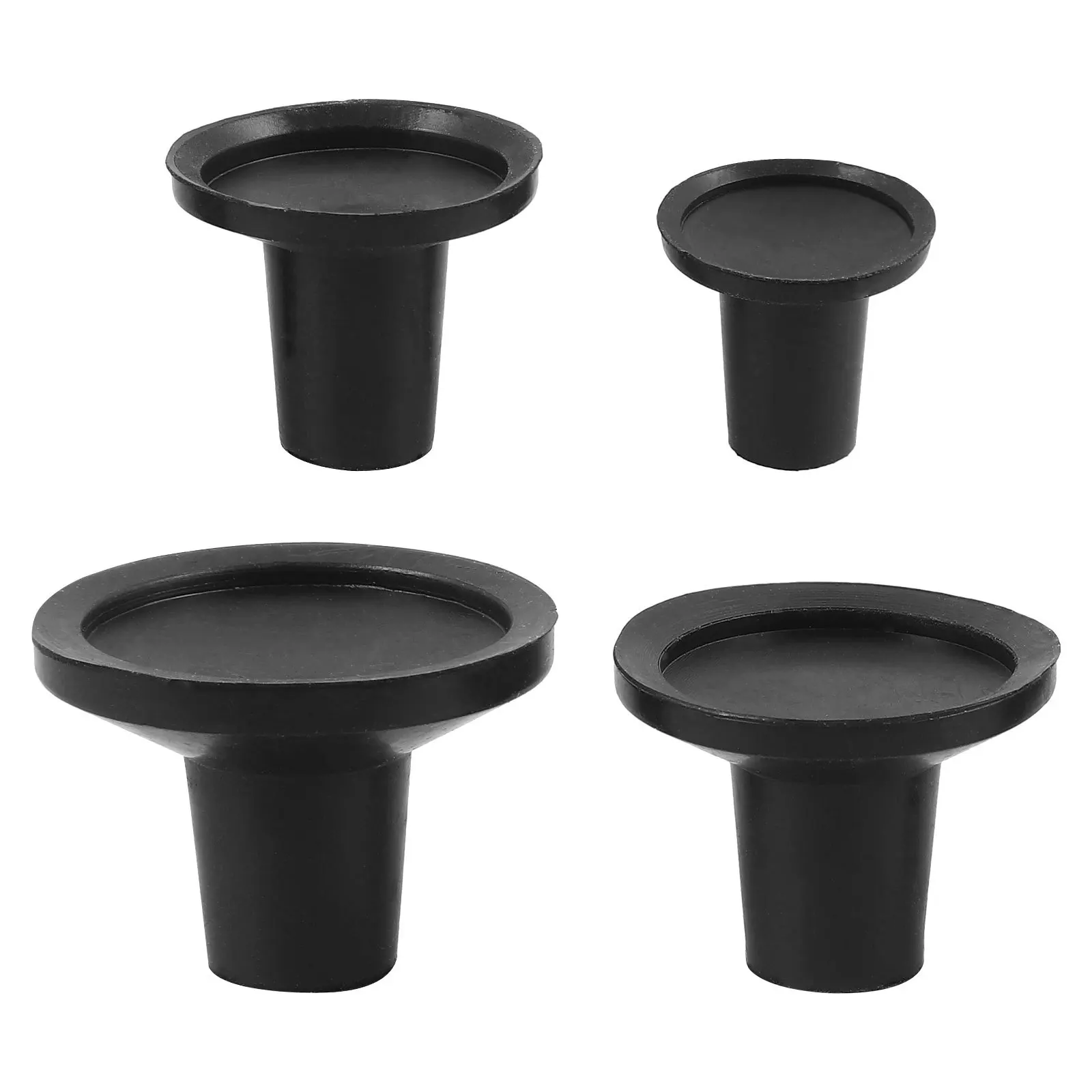 

4pcs Valve Lapper Suction Plates Manual Grinding Tool For Automotive Engine Valve Repair Durable Rubber Car Repair Tool