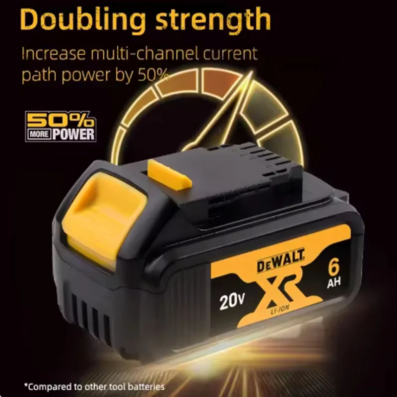 12V Original Dewalt  20V 60V MAX Replacement Li-ion Battery DCB606 DCB609 DCB182-XJ, DCB182 DCB184B, DCB546 Power Tool Battery