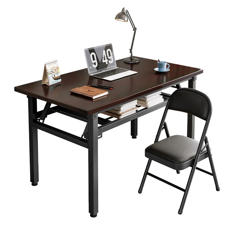 

Foldable computer workbench desk home student bedroom simple learning writing stall