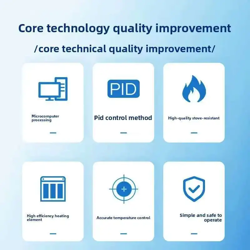 1600℃ High Temperature Muffle Fast Heating Stable Durable Powering Ore Analysis Geological Exploration Experiment Energy-Saving